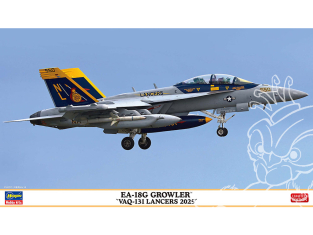 Hasegawa maquette avion 02528 EA-18G Growler VAQ-131 Lancers 2025 1/72