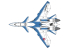 Hasegawa maquette 65729 VF-11D Thunderbolt École des pilotes d'essais Macross 1/72