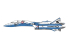 Hasegawa maquette 65729 VF-11D Thunderbolt École des pilotes d'essais Macross 1/72