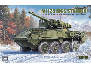 Rye Field Model maquette militaire 5158 M1128 MGS Stryker après 2008 1/35