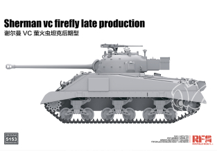 Rye Field Model maquette militaire 5153 Sherman Vc Firefly late production 1/35