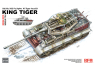 Rye Field Model maquette militaire 5159 King Tiger intérieur complet et coque transparente 1/35