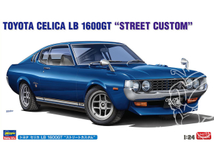 Hasegawa maquette voiture 20812 Toyota Celica LB 1600GT « Street Custom » 1/24