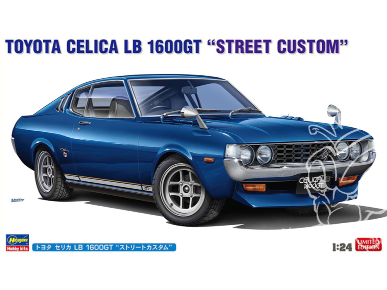 Hasegawa maquette voiture 20812 Toyota Celica LB 1600GT « Street Custom » 1/24