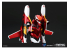 MENG MECHA-002LH Evangelion Production Model-02 Ver.1.5 Édition pré-colorée Radiant Red