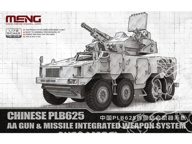 Meng maquette militaire 72-018 Le 625E fait une entrée en grande pompe ! 1/72