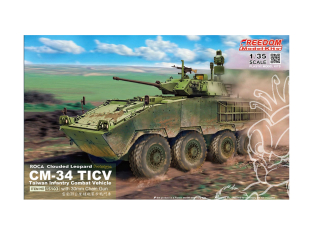 Freedom maquette militaire 15103 CM-34 TICV ROCA Clouded Leopard 1/35