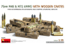 MINI ART maquette militaire 53078 Munitions de 75 mm M48 et M72 avec caisses en bois 1/35