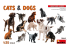 Mini Art maquette militaire 38110 Chats et chiens 1/35