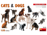 Mini Art maquette militaire 38110 Chats et chiens 1/35