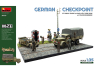 Mini Art maquette militaire 36075 POSTE DE CONTRÔLE ALLEMAND BIG SET 1/35