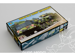 TRUMPETER maquette militaire 01070 FAUN SLT 50-3 Elefant avec remorque SaAnh.52t 1/35