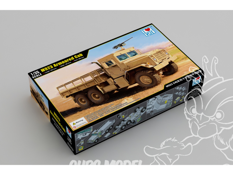 I Love Kit maquette militaire 63559 M923 Armoured Cab 1/35