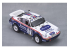 Beemax maquette voiture B24038 Porsche 911 Carrera 3.2 4x4 Type 953 Vainqueur Paris Dakar 1984 1/24