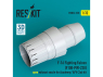 ResKit RSU32-0238 Tuyère d'éjection ouverte F100-PW-220 pour F-16 Fighting Falcon kits Academy / AFV Club 1/32