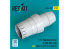 ResKit RSU32-0237 Tuyère d'éjection ouverte F100-PW-220 pour F-16 Fighting Falcon kits Tamiya 1/32