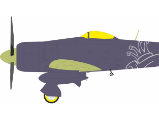 Eduard Express Mask JX360 Sea Fury FB.11 DBMK 1/32