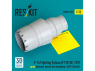 ResKit RSU32-0255 Tuyère d'éjection ouverte F100-GE-129 pour F-16 Fighting Falcon kits Academy / AFV Club 1/32