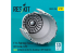 ResKit RSU32-0255 Tuyère d'éjection ouverte F100-GE-129 pour F-16 Fighting Falcon kits Academy / AFV Club 1/32