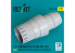 ResKit RSU32-0253 Tuyère d'éjection ouverte F100-PW-229 pour F-16 Fighting Falcon kits Academy / AFV Club 1/32