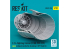 ResKit RSU32-0253 Tuyère d'éjection ouverte F100-PW-229 pour F-16 Fighting Falcon kits Academy / AFV Club 1/32