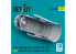 ResKit RSU32-0253 Tuyère d'éjection ouverte F100-PW-229 pour F-16 Fighting Falcon kits Academy / AFV Club 1/32