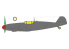 Eduard Express Mask EX1195 Messerschmitt Bf 109G-6 verrière Framed canopy TFace Tamiya 1/48