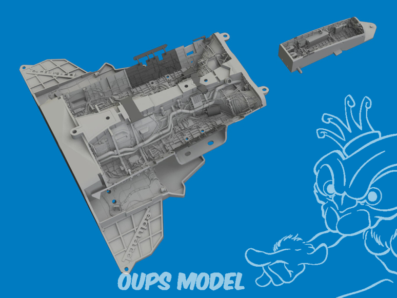 Eduard kit d'amelioration avion brassin Print 6481106 F-35A Baies armement et train d'atterrissage Tamiya 1/48