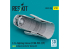ResKit RSU32-0252 Tuyère d'éjection ouverte F110-PW-229 pour F-16 Fighting Falcon kits Tamiya 1/32