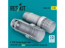 ResKit RSU32-0259 Tuyères d'échappement ouvertes pour F-15E Strike Eagle version tardive, F100-PW-229 kits Tamiya 1/32