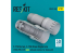 ResKit RSU32-0260 Tuyères d'échappement ouvertes pour F-15I Ra'am F-15K Slam Eagle late moteurs F100-PW-229 kits Tamiya 1/32