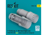 ResKit RSU32-0260 Tuyères d'échappement ouvertes pour F-15I Ra'am F-15K Slam Eagle late moteurs F100-PW-229 kits Tamiya 1/32
