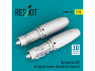 ResKit RSU32-0222 Moteurs à réaction du Horten Ho 229 : Junkers Jumo 004 2 unités pour TaKom 1/32