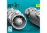 ResKit RSU32-0222 Moteurs à réaction du Horten Ho 229 : Junkers Jumo 004 2 unités pour TaKom 1/32