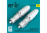 ResKit RSU32-0224 Moteurs à réaction du Horten Ho 229 : Junkers Jumo 004 2 unités pour Zoukei-Mura 1/32