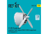 ResKit RSU32-0263 Hélice (1 pièce), moteur(P&amp;W R-2800 et capot moteur pour P-47M Thunderbolt kit Hasegawa 1/32