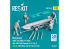 ResKit Figurine RSF32-0089 4 Red jersey AERO 21A MHU-191A/M1 missile AIM-54A Phoenix F-14A/B scène 2 1/32