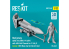 ResKit Figurine RSF32-0088 2 Red jersey AERO 21A MHU-191A/M 1 équipé d'un missile AIM-54A Phoenix F-14A/B Scène 1 1/32