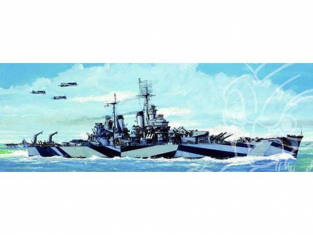 Trumpeter maquette bateau 05725 CROISEUR LOURD USS CA-68 BALTIMORE 1/700