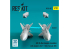 ResKit kit RS32-0607 Missiles AS.34 Kormoran avec adaptateurs 2 pièces pour F-104G, Tornado IDS 1/32