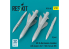 ResKit kit RS32-0607 Missiles AS.34 Kormoran avec adaptateurs 2 pièces pour F-104G, Tornado IDS 1/32