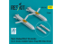 ResKit kit RS32-0542 Missiles Storm Shadow/SCALP EG 2p Su-24, Tornado, Eurofighter Typhoon, Mirage 2000, Rafale, Nimrod 1/32