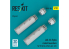 ResKit kit RS32-0584 Lance-roquettes LAU-3A Hydra pour l'armée et la marine américaines a/c et h 2 pièces 1/32