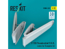 ResKit RSU32-0167 Cache-flammes F.O.D. pour maquette Trumpeter du F-105 Thunderchief impression 3D 1/32