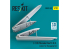 ResKit RSU32-0167 Cache-flammes F.O.D. pour maquette Trumpeter du F-105 Thunderchief impression 3D 1/32