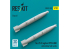 ResKit RSU32-0243 Réservoirs de carburant sous voilure PTB-800 pour Su-25 Frogfoot 2 pièce 1/32