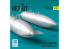 ResKit RSU32-0243 Réservoirs de carburant sous voilure PTB-800 pour Su-25 Frogfoot 2 pièce 1/32