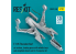 ResKit RSU32-0148 Prises d'air trains d'atterrissage avec puits de train et roues lestées F-105 Thunderchief kit Trumpeter 1/32