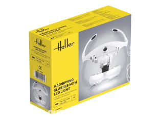 Heller outillage 99029 Lunettes loupes avec éclairage LED