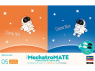 HASEGAWA maquette 64817 Tiny Mechatro Mate n° 05 « Cosmo Red & Cosmo Blue »